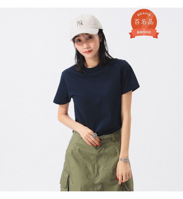 BEAMSBOY「ボーイ ベーシック Tシャツ」|Tシャツ・カットソー|NAVY
