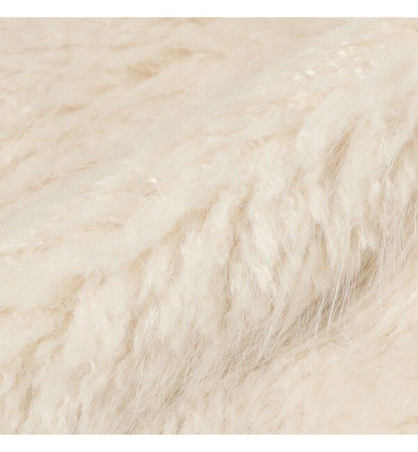 Demi-Luxe BEAMS 「ウェイビー フェイクファー ジレ」|ダウン|