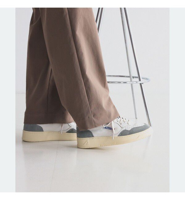 Demi-Luxe BEAMS 「AUTRY / MEDALIST LOW レザースエード コンビ スニーカー」|スニーカー|