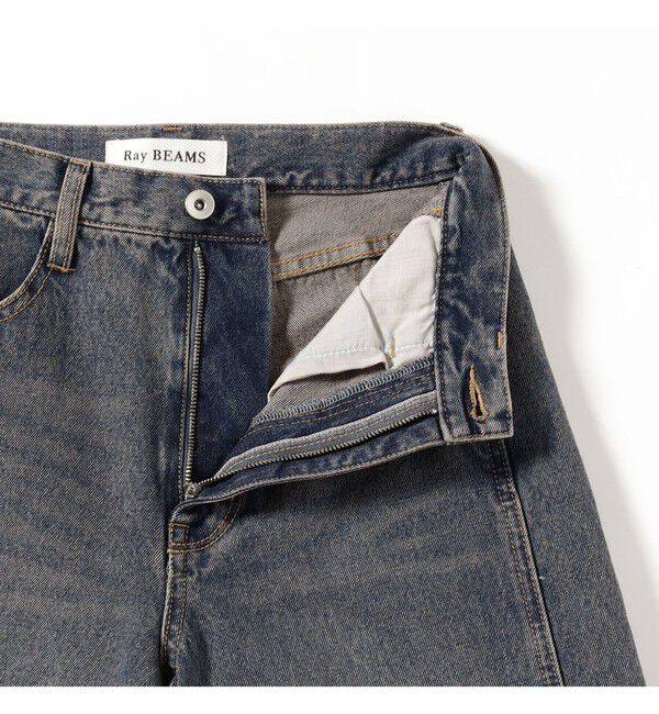 Ray BEAMS 「オーバーダイ デニム パンツ」|デニム|