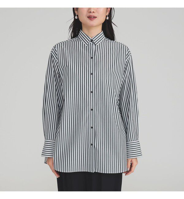 Demi-Luxe BEAMS 「2WAY オーバーシャツ」|シャツ・ブラウス|