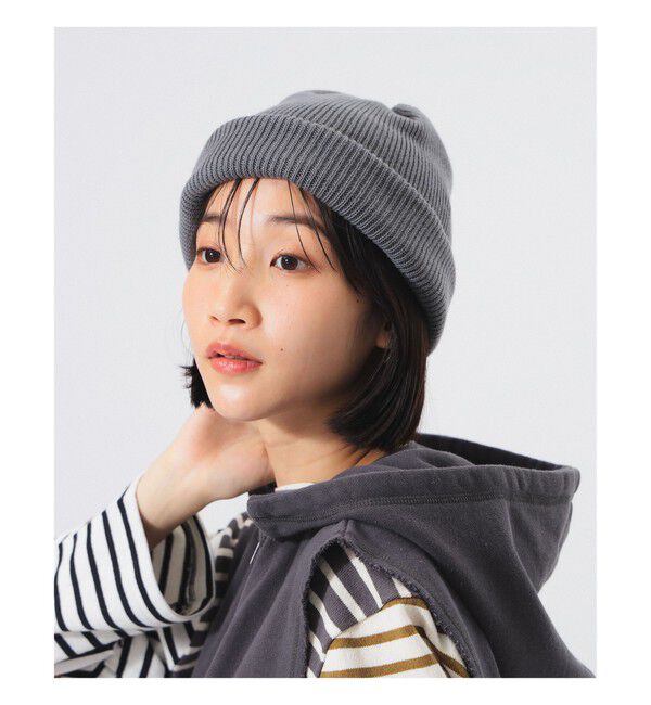 BEAMSBOY「organicsta / 2ロール ビーニー」|その他|