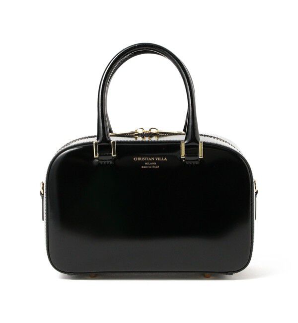 Demi-Luxe BEAMS 「CHRISTIAN VILLA / スクエア ボストン バッグS」|トートバッグ|