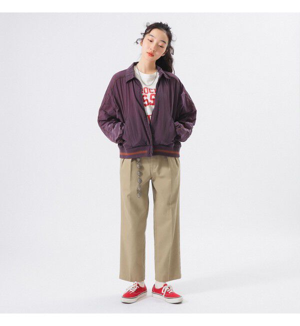 BEAMSBOY「バーシティー ブルゾン」|ブルゾン・スタジャン|