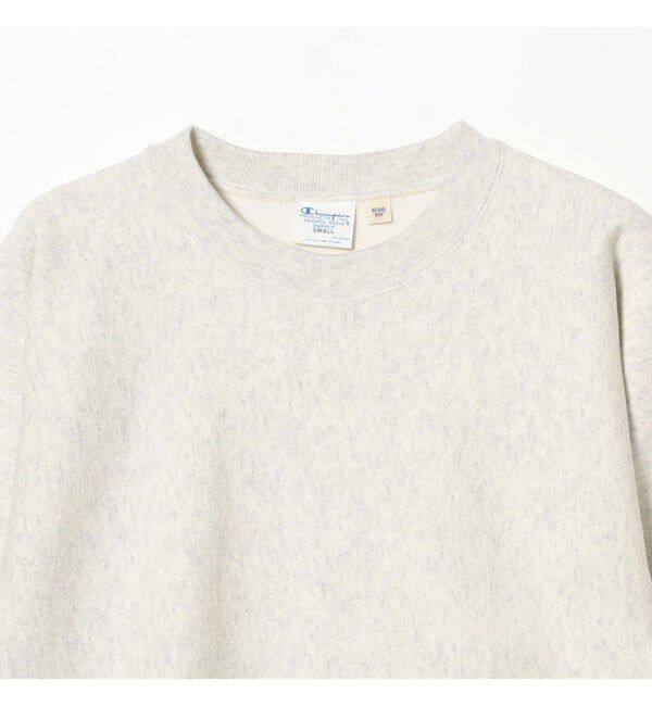 BEAMSBOY「【別注】Champion / バックプリント リバースウィーブ(R) クルー スウェット」|スウェット・ジャージ|