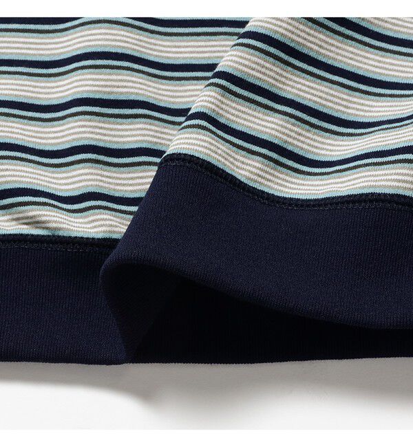 Ray BEAMS 「DANTON / ストライプ ロングスリーブ Tシャツ」|Tシャツ・カットソー|