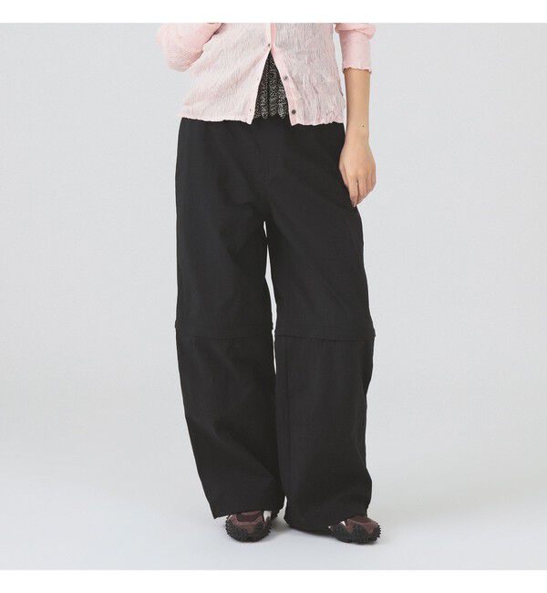 Ray BEAMS 「【別注】Dickies / 2wayパンツ」|チノ|BLACK