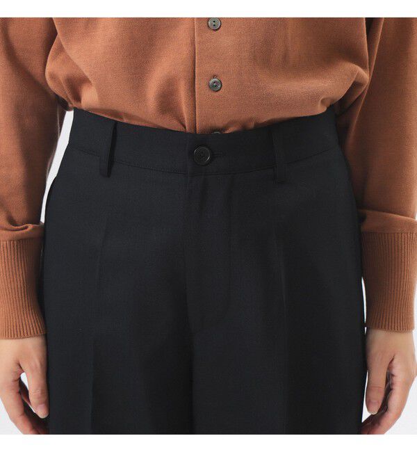 BEAMSBOY「ティーダブ ワイド スラックス」|チノ|