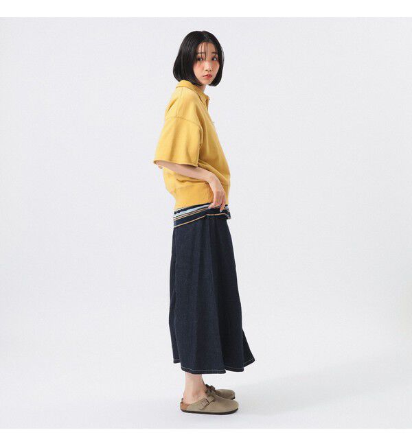 BEAMSBOY「ハーフジップ ショートスリーブ スウェット」|スウェット・ジャージ|