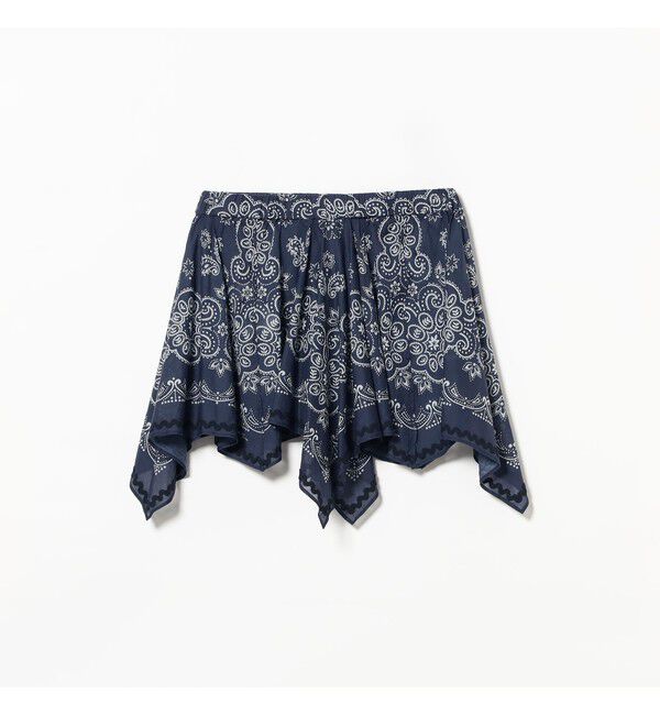 BEAMSBOY「バンダナ プリント スカート」|スカート|