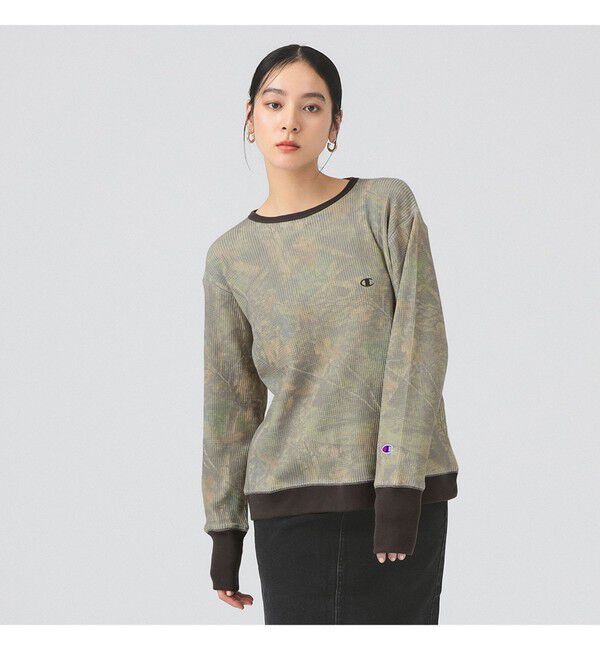 Ray BEAMS 「【別注】Champion / ツリー サーマル Tシャツ」|Tシャツ・カットソー|EARTH