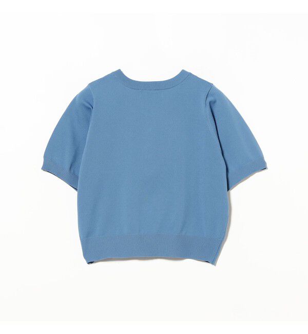 Ray BEAMS 「メタルボタン ハーフスリーブ カーディガン」|ニット・セーター|