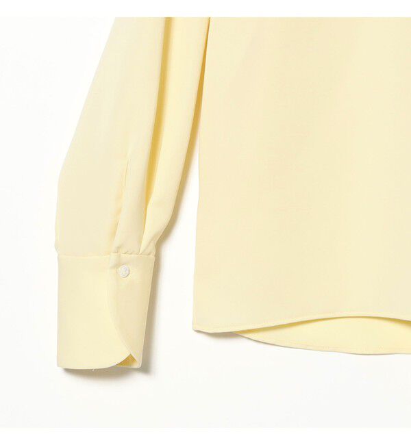 Demi-Luxe BEAMS 「ストレッチ サテン ブラウス」|シャツ・ブラウス|