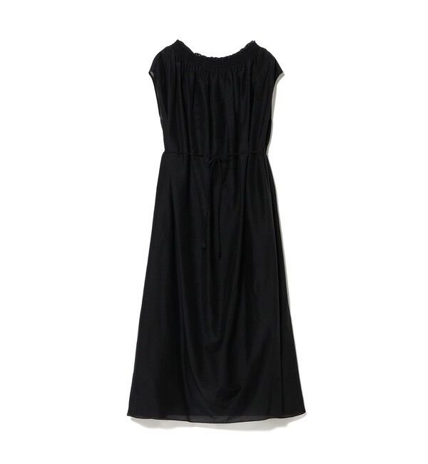 Demi-Luxe BEAMS 「	コットンシルク オフショルダー ワンピース」|ワンピース|