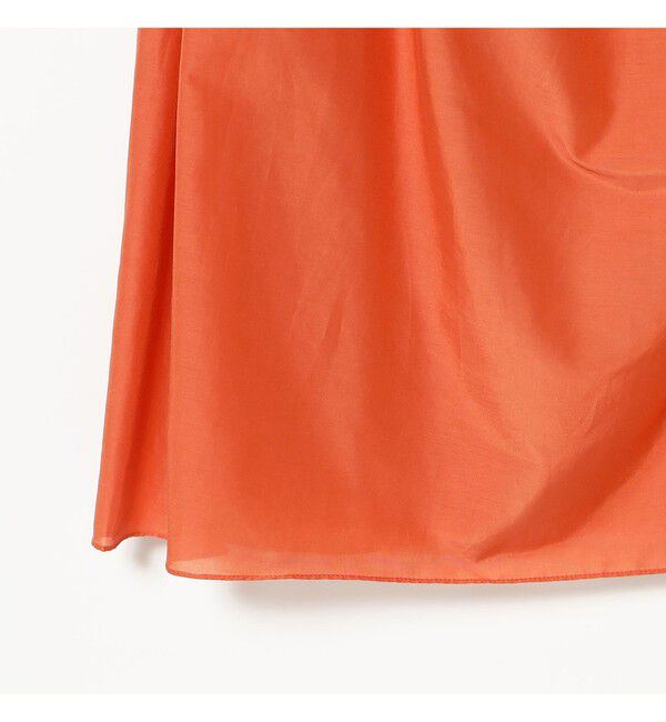 Demi-Luxe BEAMS 「	コットンシルク オフショルダー ワンピース」|ワンピース|