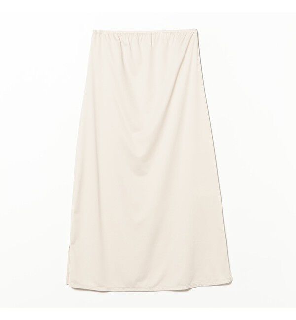 Demi-Luxe BEAMS 「	コットンシルク オフショルダー ワンピース」|ワンピース|