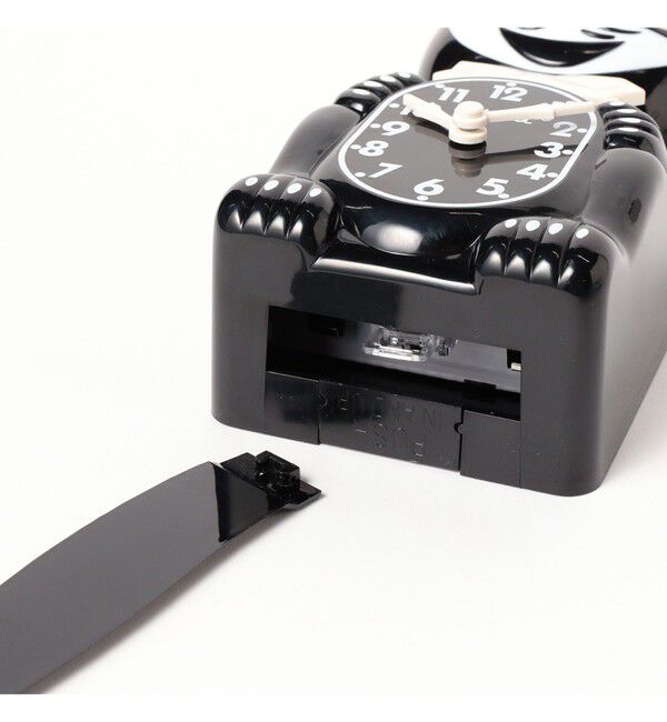 BEAMS「California Clock / Kit-Cat Klock ブラック」|クロック・置時計|