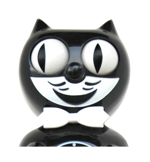BEAMS「California Clock / Kit-Cat Klock ブラック」|クロック・置時計|