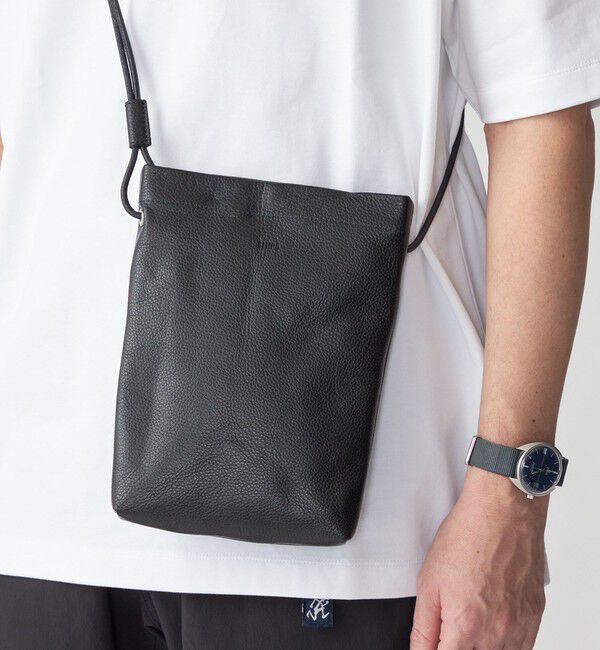 SHIPS「SHIPS: レザー ショルダーバッグ」|ショルダー・メッセンジャー|