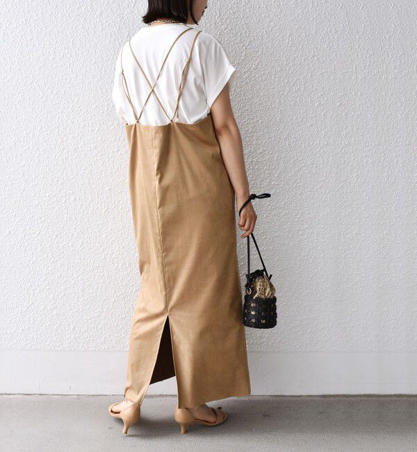 SHIPS for women「〈手洗い可能〉Iライン キャミ ワンピース」|ワンピース|