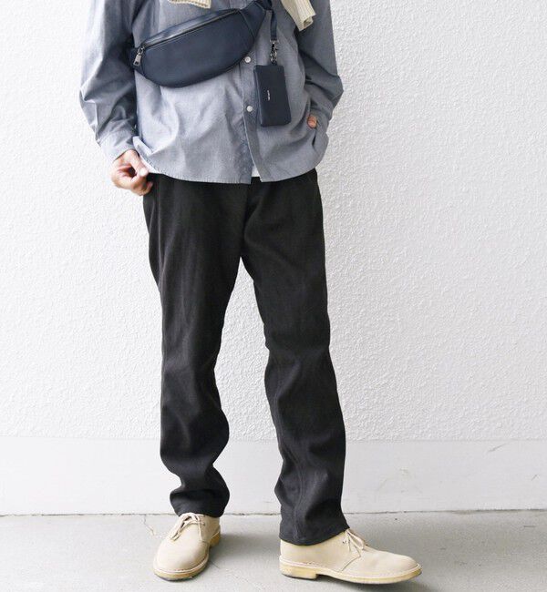 SHIPS any「SHIPS any: 裏起毛 ウォーム ストレッチ テーパード チノ パンツ 25AW◇」|チノ|ダークグレー