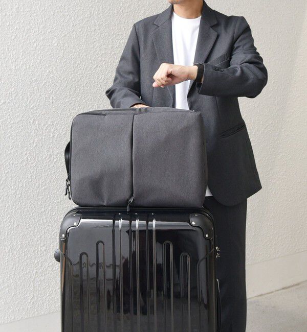 SHIPS any「SHIPS any: ビジネス スクエア バックパック 25SS◇」|リュック|グレー