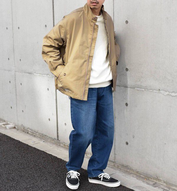 SHIPS any「SHIPS any: オーバーサイズ コットン ギャバジン トラック ブルゾン◇」|ブルゾン・スタジャン|