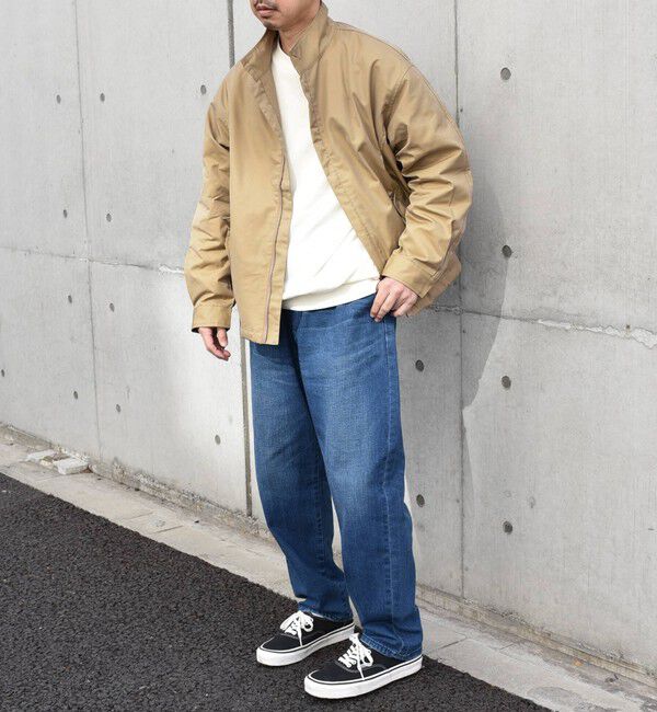 SHIPS any「SHIPS any: オーバーサイズ コットン ギャバジン トラック ブルゾン◇」|ブルゾン・スタジャン|