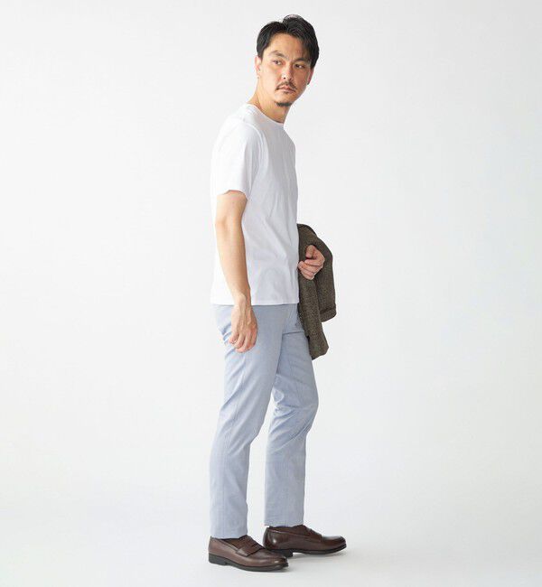 SHIPS「SHIPS: ALBINI クルーネック 無地 Tシャツ」|Tシャツ・カットソー|