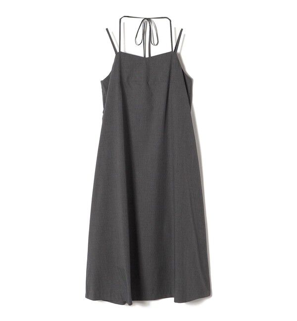SHIPS for women「SHIPS Primary Navy Label:〈手洗い可能〉キャミ ワンピース」|ワンピース|グレー