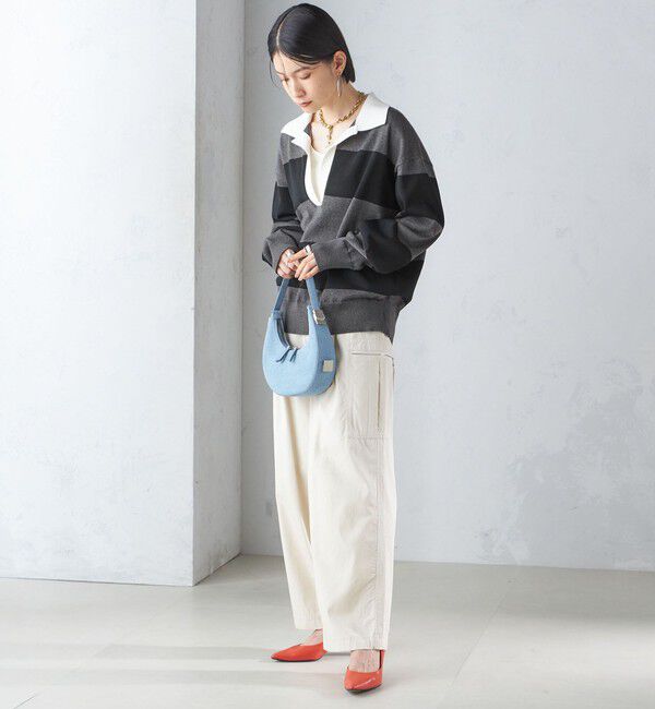 SHIPS for women「【SHIPS別注】WRAPINKNOT:ラガー ニット」|ニット・セーター|