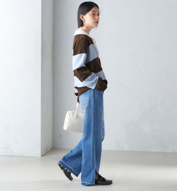 SHIPS for women「【SHIPS別注】WRAPINKNOT:ラガー ニット」|ニット・セーター|