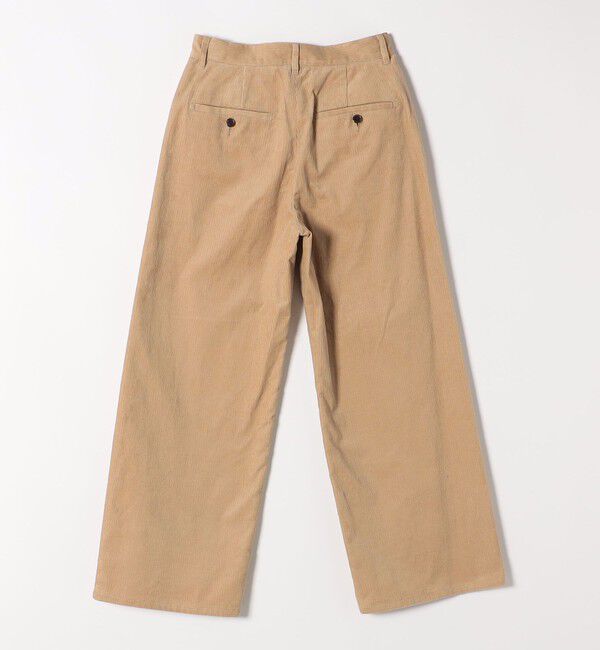 SHIPS any「SHIPS any:〈洗濯機可能〉コーデュロイ フロント ボタン セミワイド パンツ」|その他|