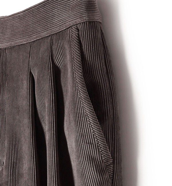 SHIPS for women「〈洗濯機可能〉コーデュロイ 2タック パンツ」|その他|