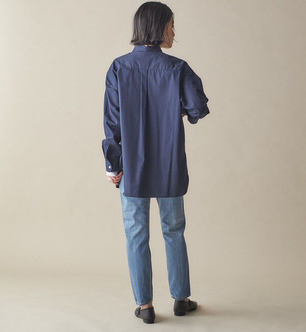 SHIPS for women「SHIPS NINE CASE:ナロー デニム（ブルー）」|デニム|