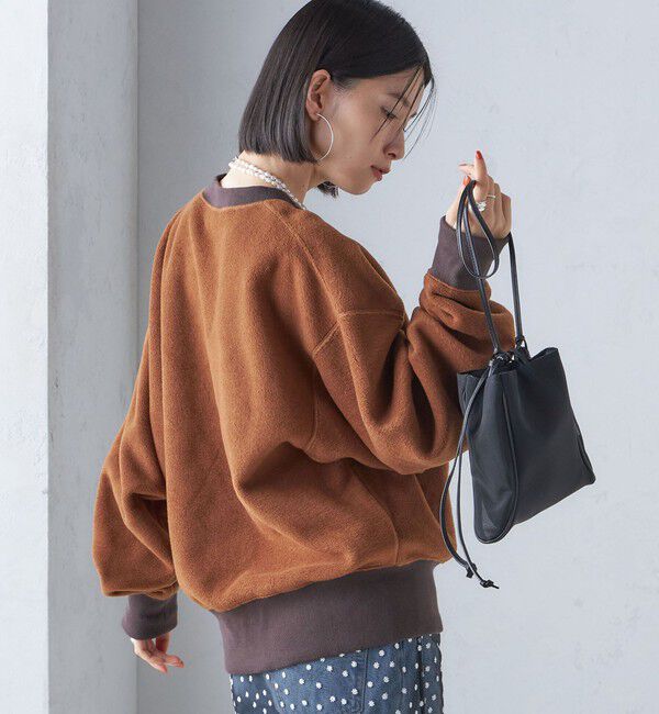 SHIPS for women「onit:〈洗濯機可能〉フリース ショート トップス」|Tシャツ・カットソー|