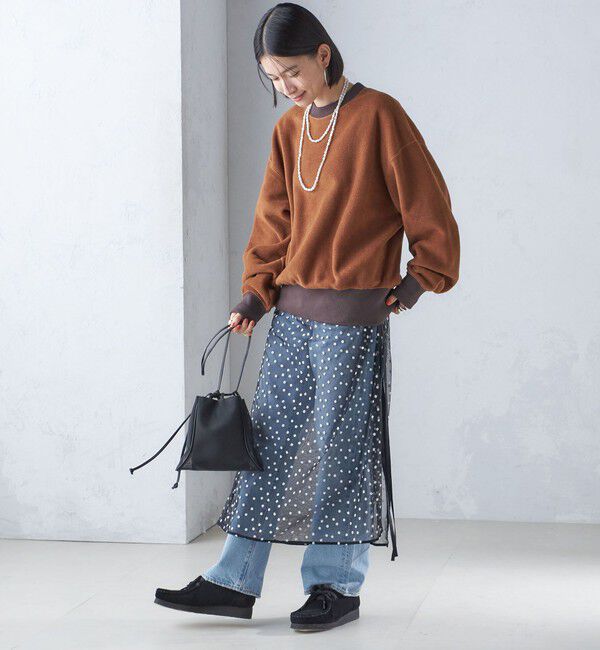 SHIPS for women「onit:〈洗濯機可能〉フリース ショート トップス」|Tシャツ・カットソー|