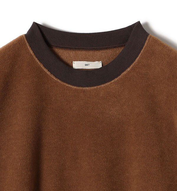 SHIPS for women「onit:〈洗濯機可能〉フリース ショート トップス」|Tシャツ・カットソー|