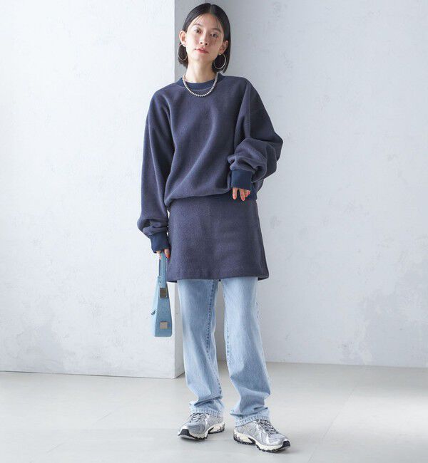 SHIPS for women「onit:〈洗濯機可能〉フリース ショート トップス」|Tシャツ・カットソー|