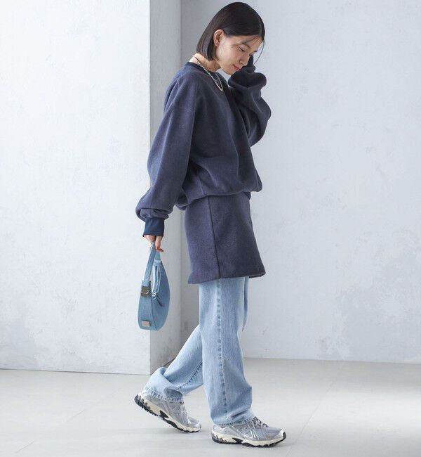 SHIPS for women「onit:〈洗濯機可能〉フリース ショート トップス」|Tシャツ・カットソー|