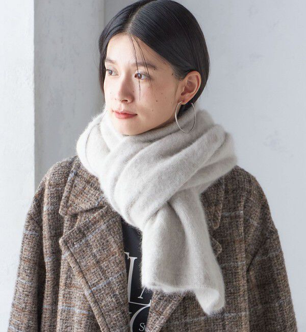 SHIPS for women「〈手洗い可能〉フォックス ニット ストール」|ストール|