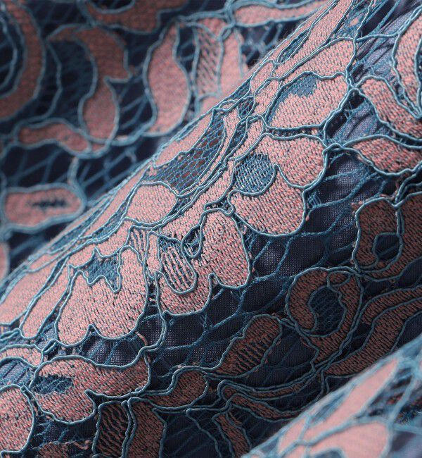 SHIPS for women「〈結婚式・パーティ〉kaene:パイピング レース Aライン ワンピース」|ワンピース|