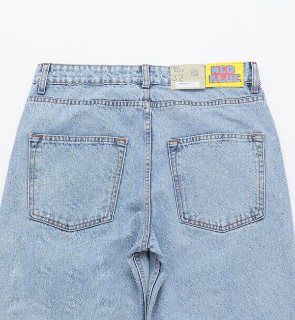 SHIPS「NEO BLUE: PASTEL BLUE SKATE BAGGY JEANS」|チノ|