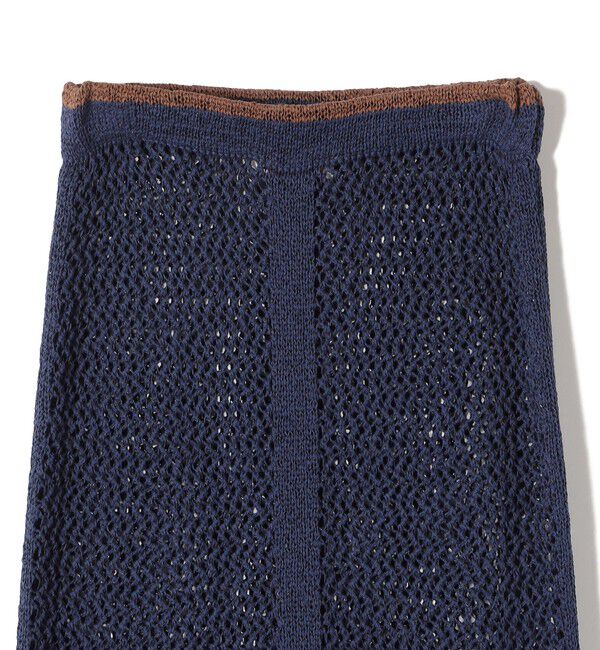 SHIPS for women「LOGAN KNITTING MILLS:〈手洗い可能〉クロシェ スカート」|スカート|