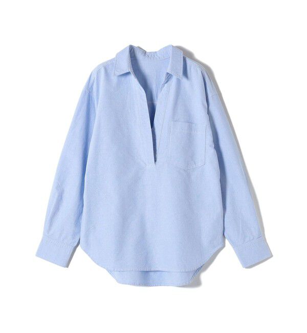 SHIPS for women「〈洗濯機可能〉ワンポイント 刺繍 スキッパー シャツ」|シャツ・ブラウス|