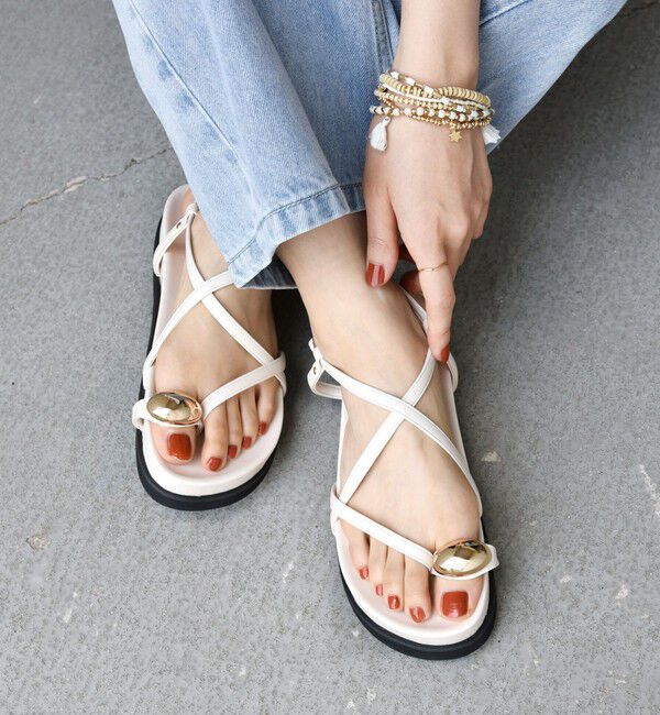 SHIPS for women「リング サンダル プラット フォーム」|サンダル|