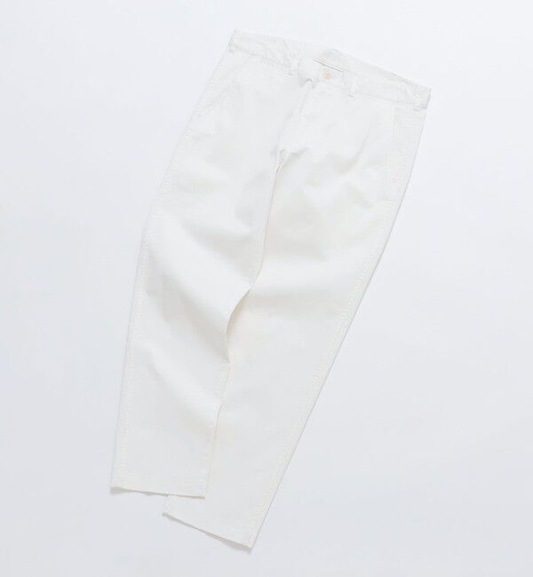 SHIPS Colors 「SHIPS Colors:〈洗濯機可能〉テーパード アンクル チノ パンツ」|チノ|