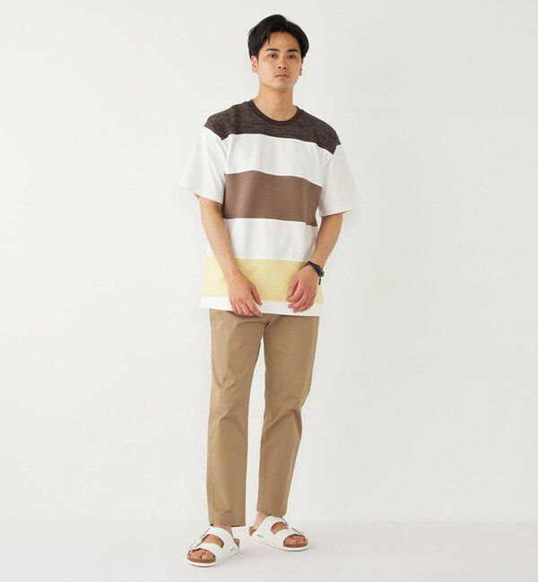 SHIPS Colors 「SHIPS Colors:〈洗濯機可能〉テーパード アンクル チノ パンツ」|チノ|