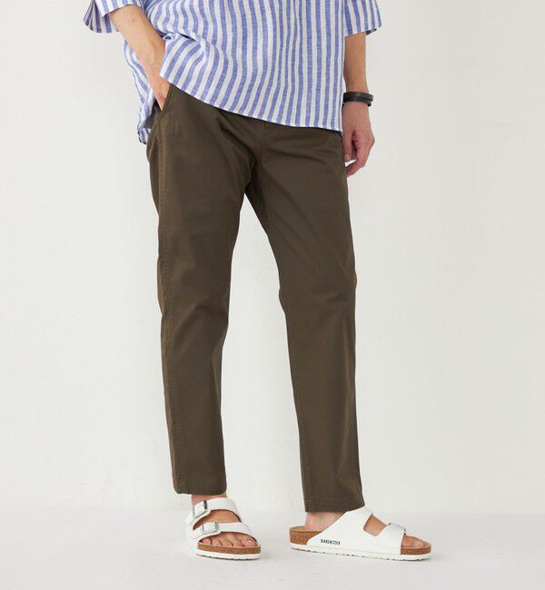 SHIPS Colors 「SHIPS Colors:〈洗濯機可能〉テーパード アンクル チノ パンツ」|チノ|