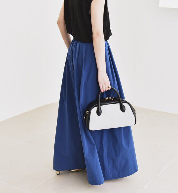 quaranciel「quaranciel:〈洗濯機可能〉タイプライター ギャザー ワイド キュロット パンツ」|その他|